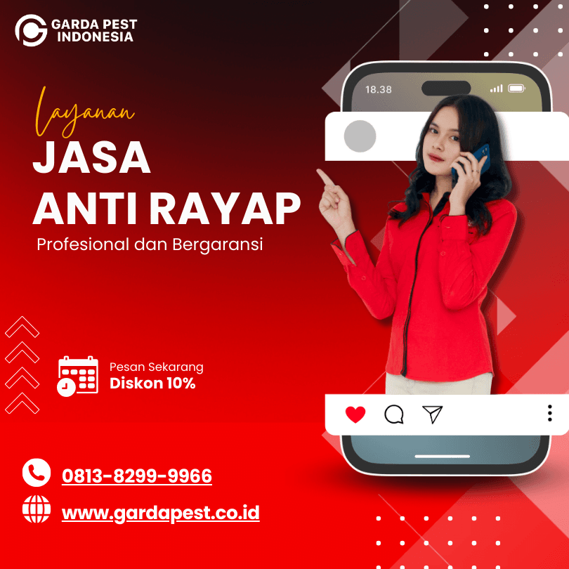 Jasa Anti Rayap Surabaya