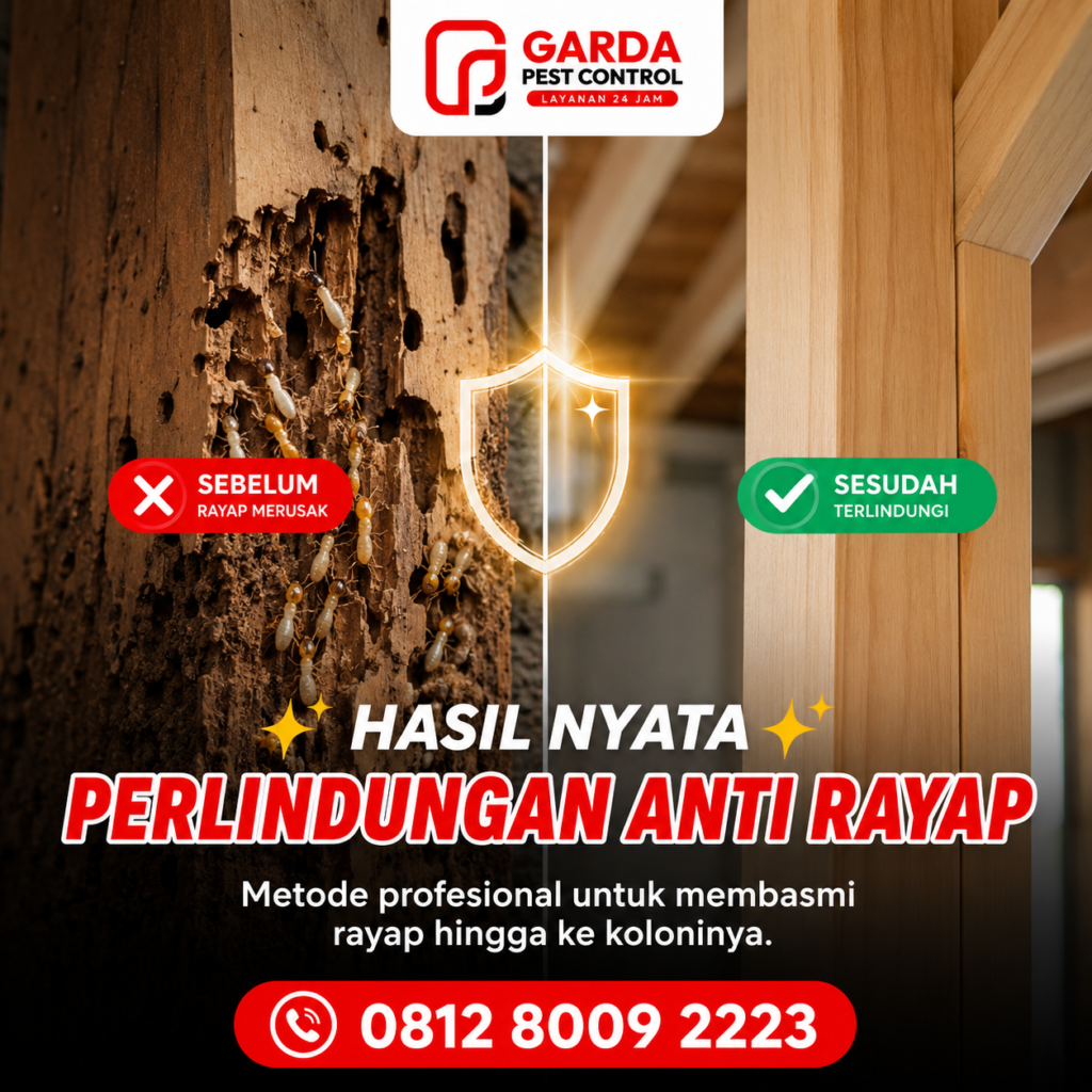Jasa Basmi Rayap di Kota Cirebon – Solusi Profesional Melindungi Rumah dan Bangunan dari Serangan Rayap