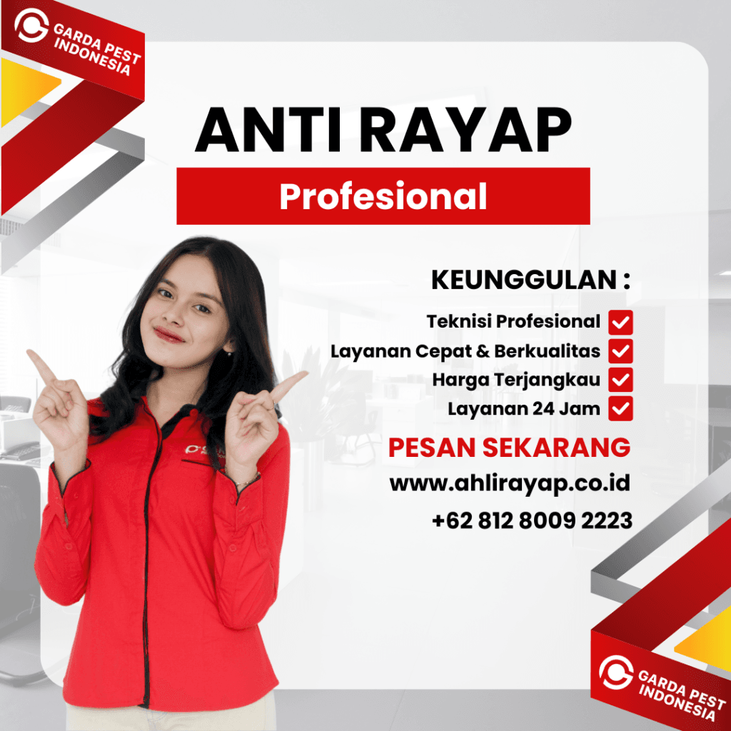 Jasa Anti Rayap di Cimahi Kualitas Premium Harga Terjangkau