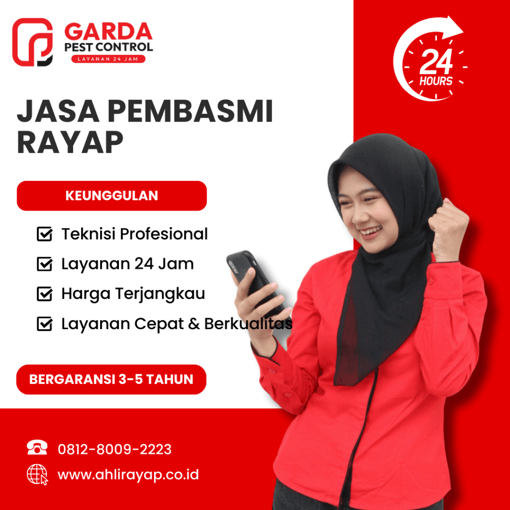 Jasa Anti Rayap di Sukun Malang Hasil Dijamin Memuaskan