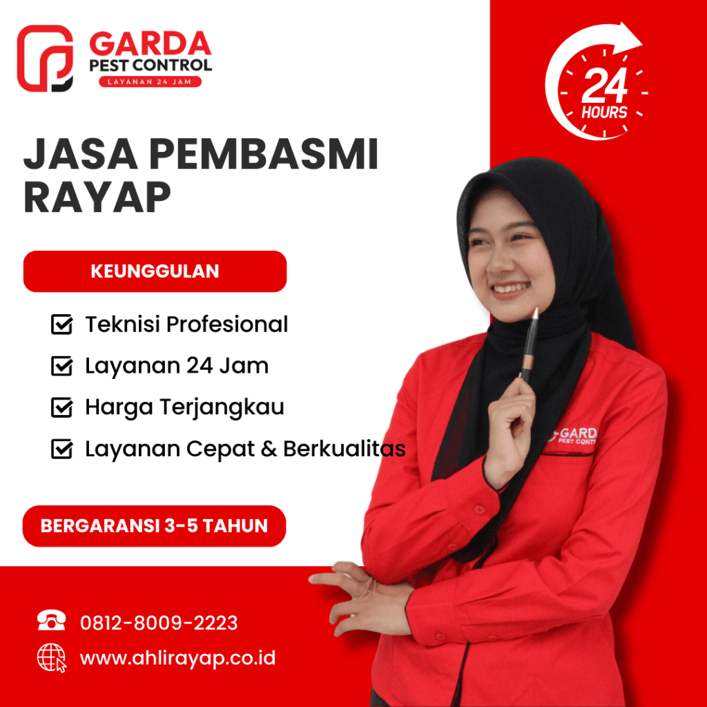 Jasa Suntik Rayap di Surabaya Bergaransi Resmi