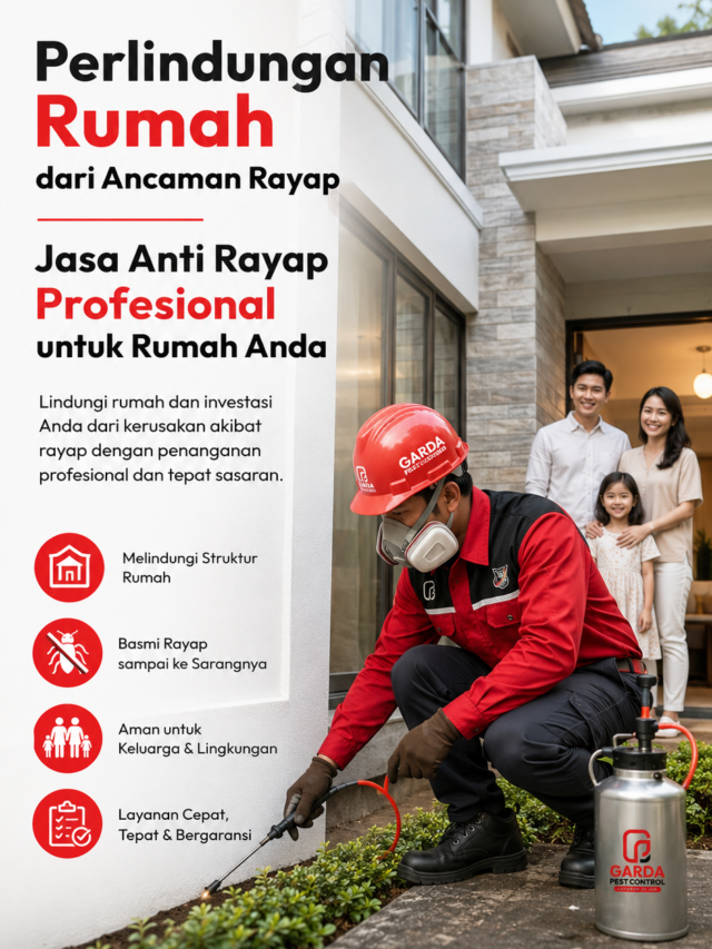 Jasa Anti-Rayap Terpercaya dan Profesional di Lombok Timur
