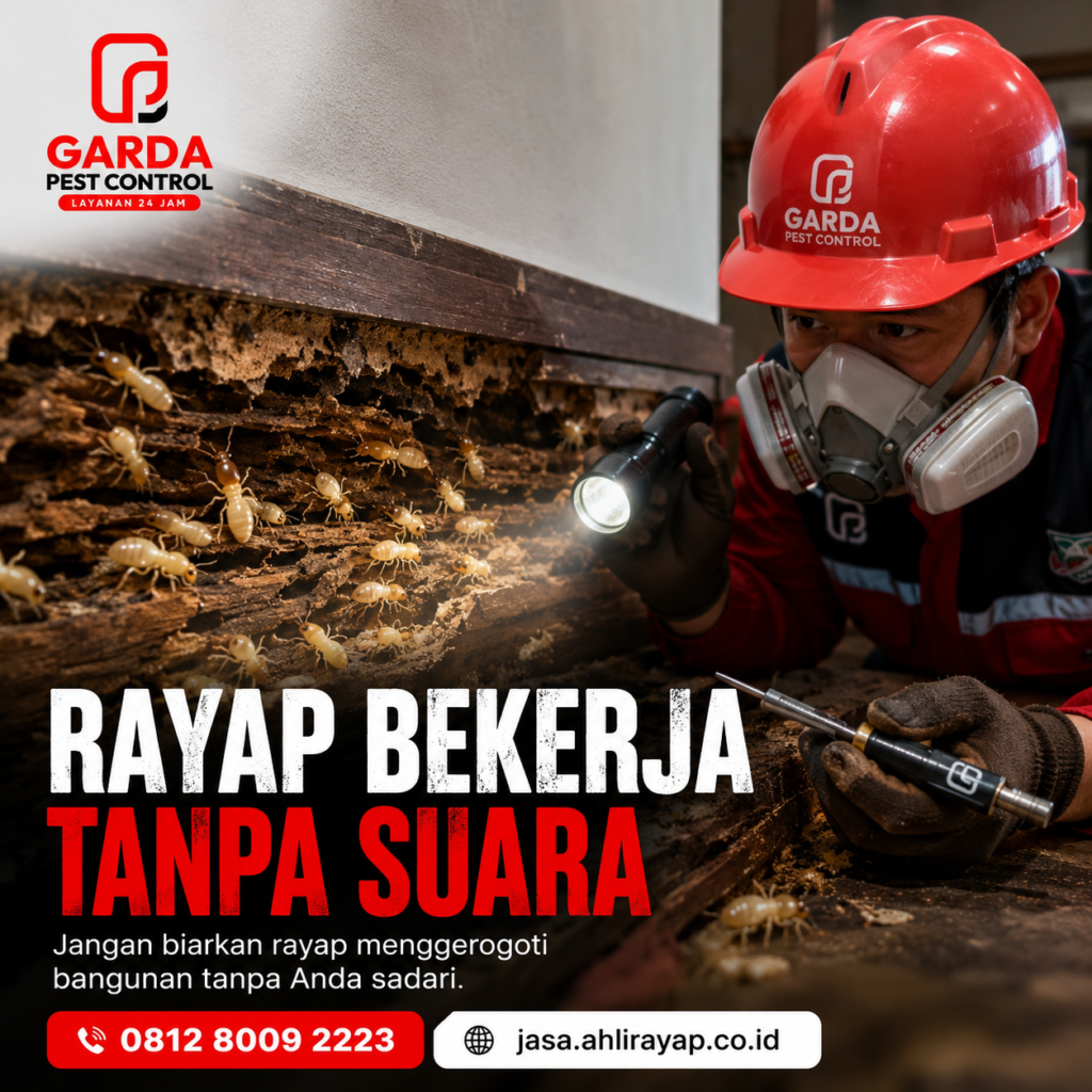 Jasa Basmi Rayap di Tangerang | Solusi Profesional Anti Rayap Bergaransi untuk Rumah, Kantor & Industri
