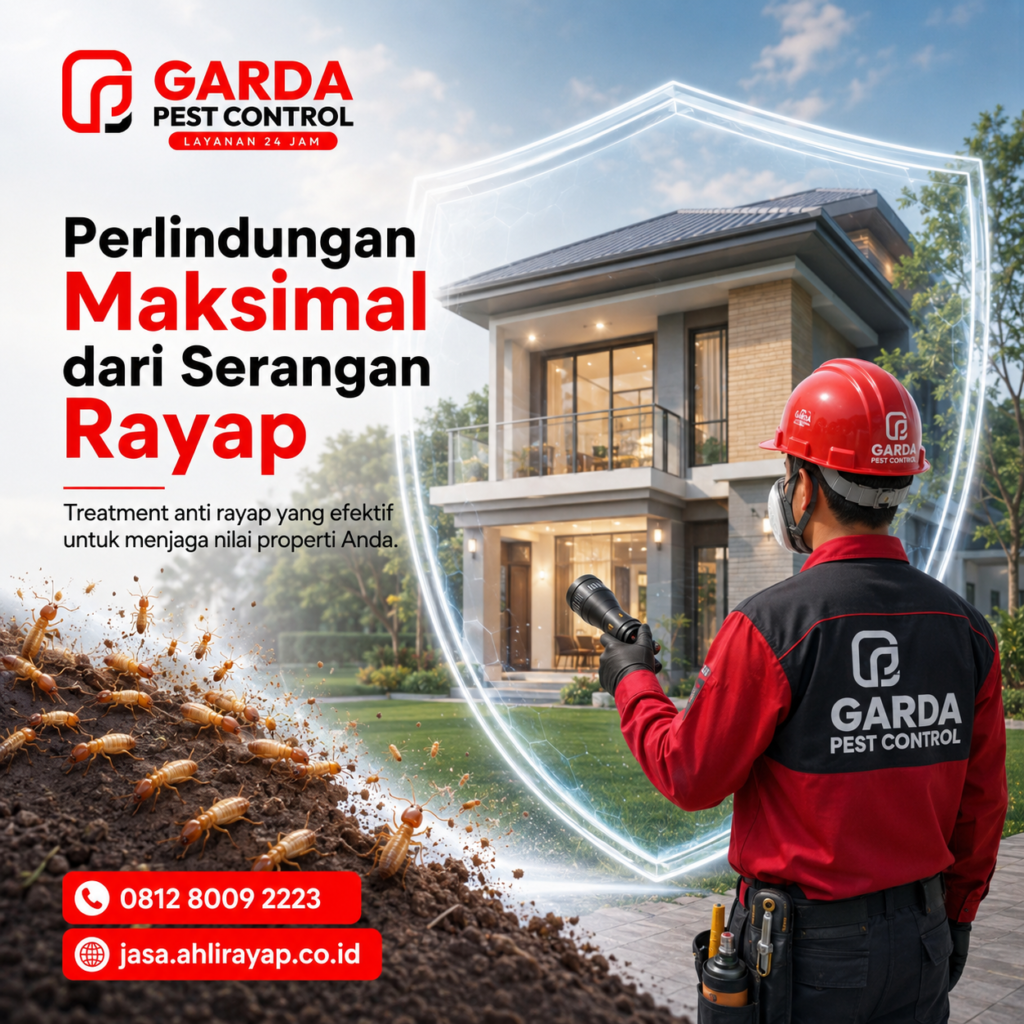 Jasa Basmi Rayap di Tangerang | Solusi Profesional Anti Rayap Bergaransi untuk Rumah, Kantor & Industri