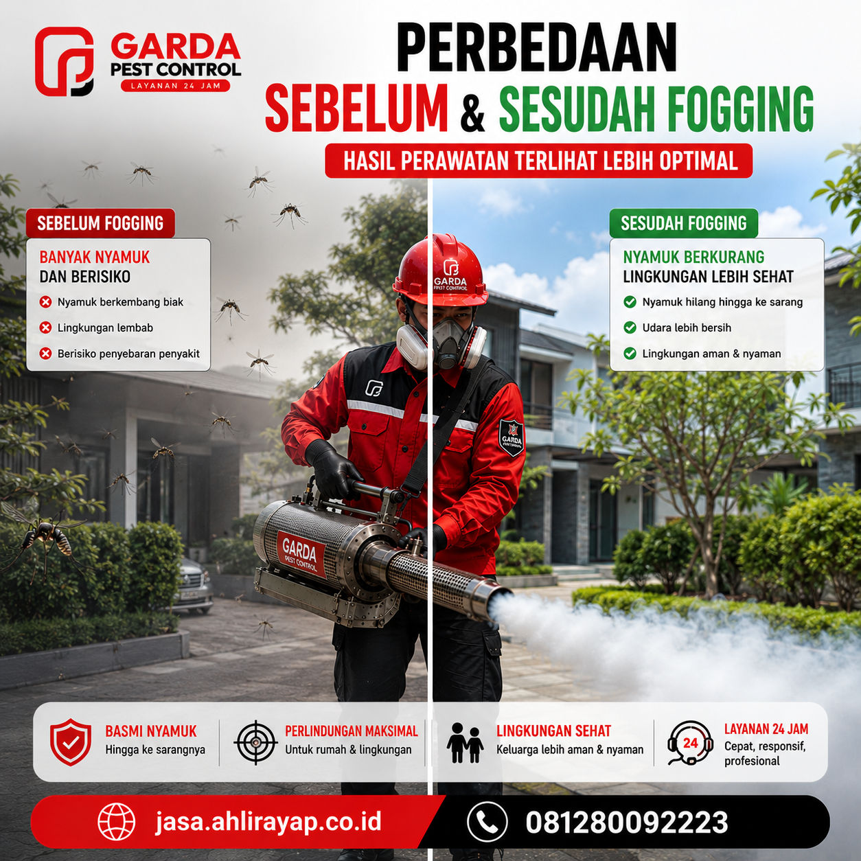 Harga Jasa Fogging Nyamuk Tasikmalaya: Jaminan Bebas Nyamuk Berbahaya!