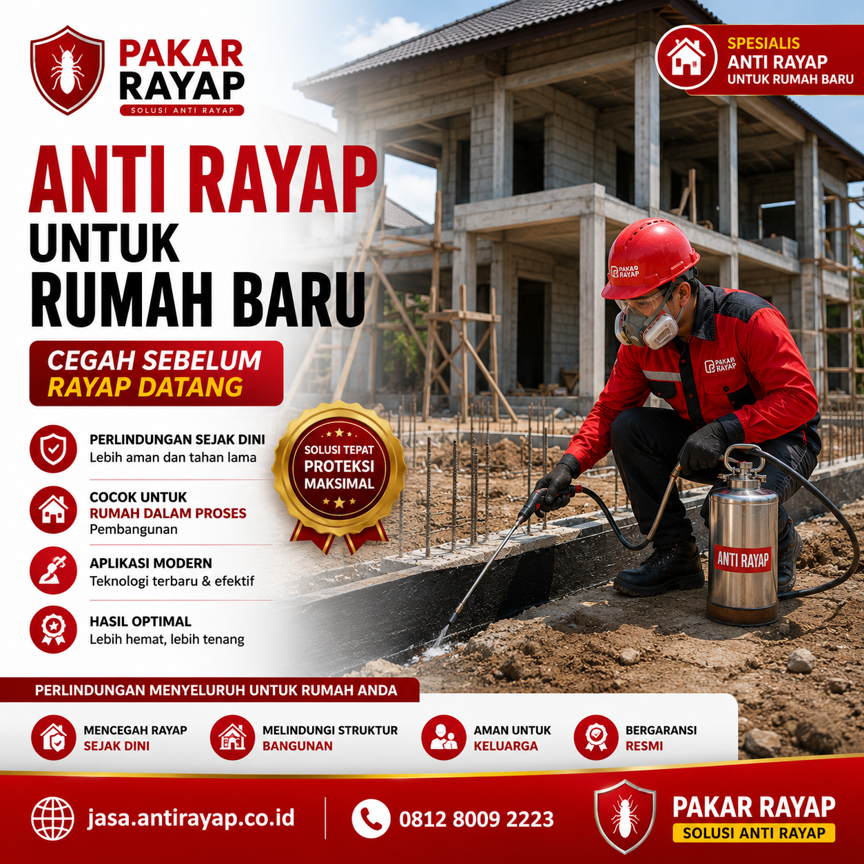Rincian Biaya Jasa Anti Rayap Pasca Konstruksi Tasikmalaya Tasikmalaya Terlengkap