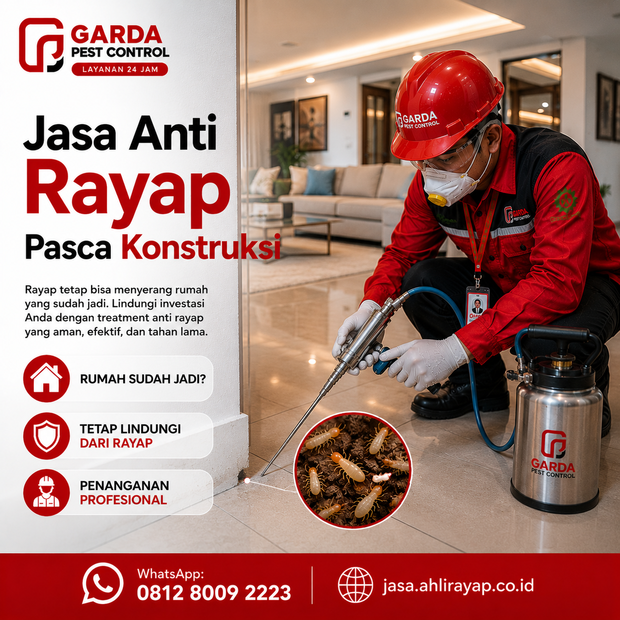 Anti Rayap Tanah di Semarang Kota