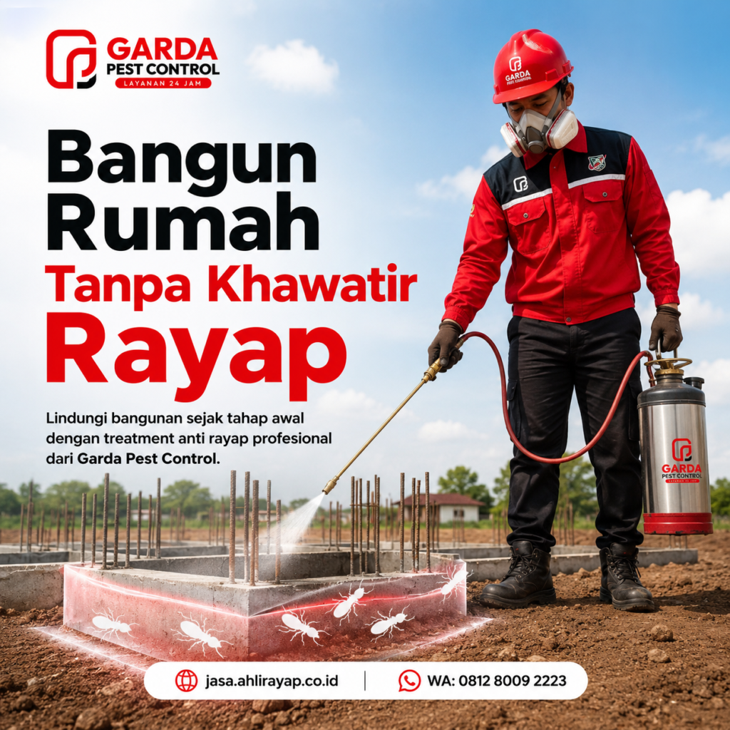 Perkiraan Biaya Jasa Anti Rayap Pra Konstruksi per Meter Tasikmalaya