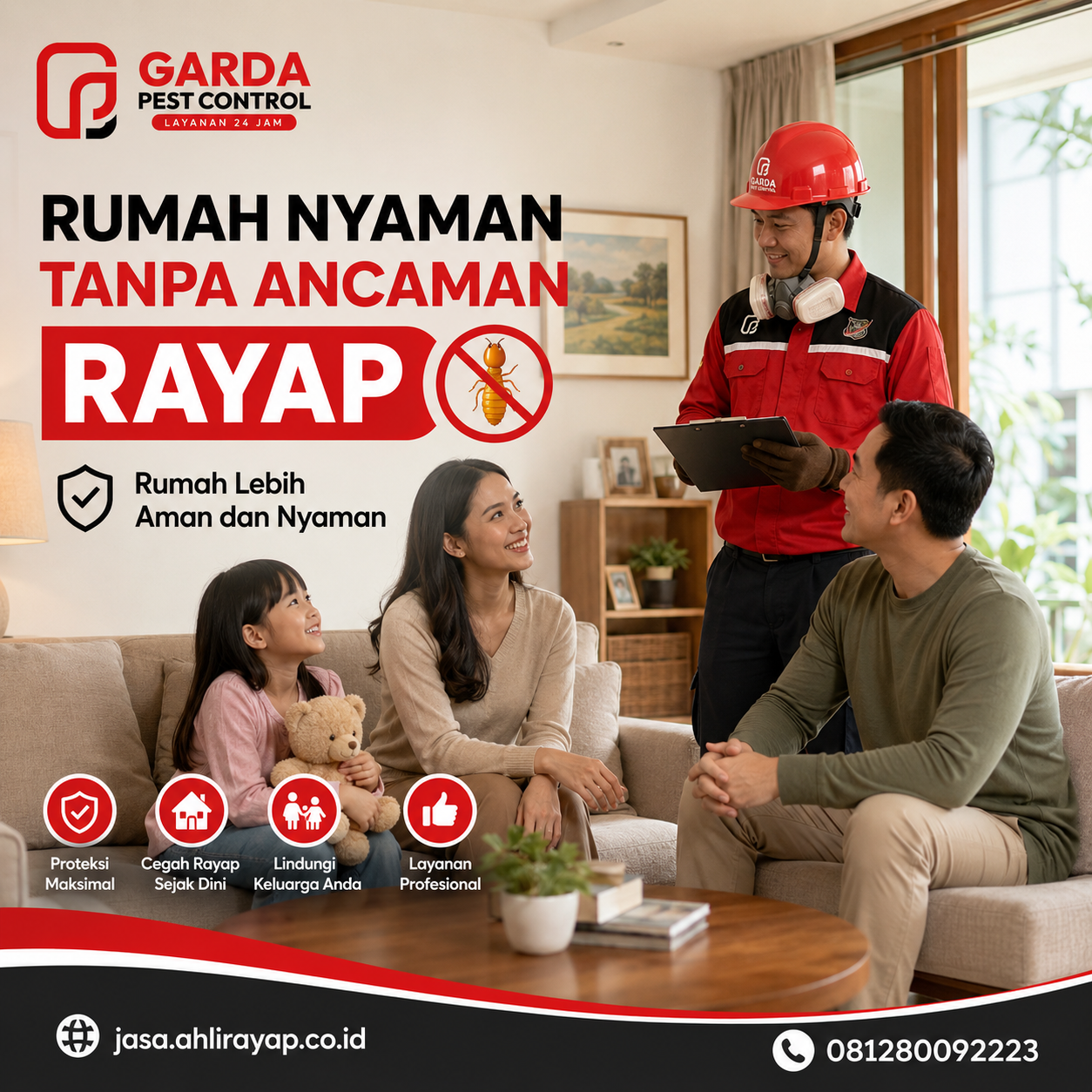 Jasa Anti Rayap Bergaransi di Tasikmalaya Rumah Aman Bebas Hama