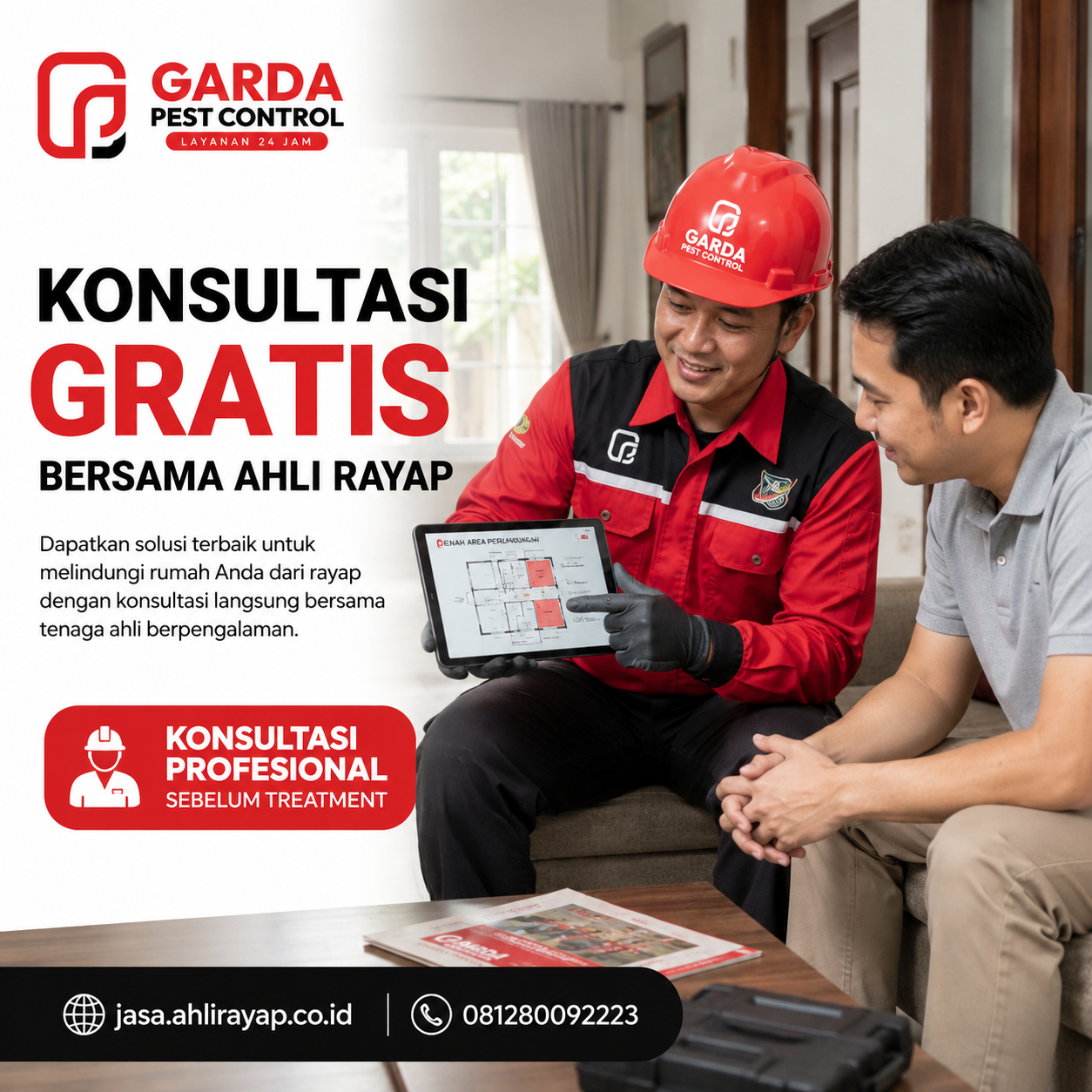 Jasa Suntik Rayap Pra-Konstruksi Tasikmalaya Perlindungan Pondasi Bangunan